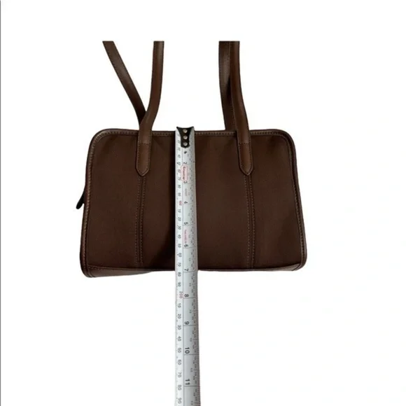 Coach vintage neoprene and leather tote bag - Picture 4 of 13